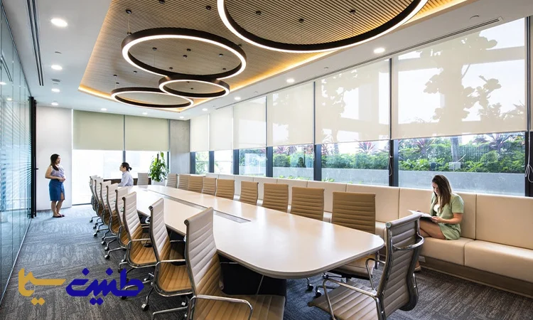 اصول طراحی دکوراسیون اتاق کنفرانس