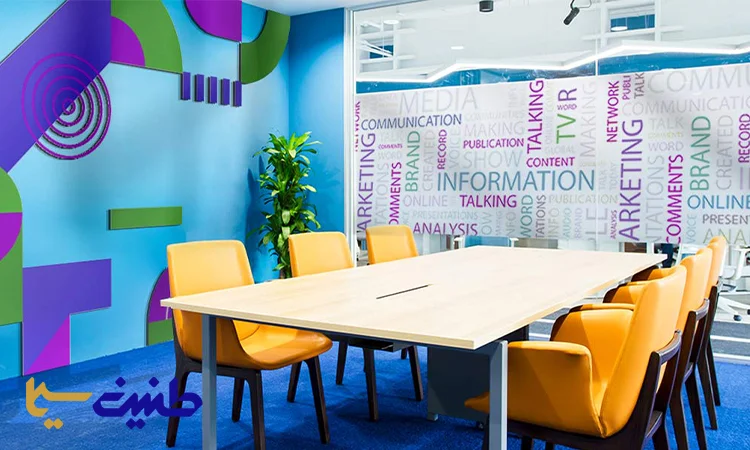 تأثیر طراحی حرفه_ای اتاق کنفرانس بر برندینگ و جلسات سازمانی