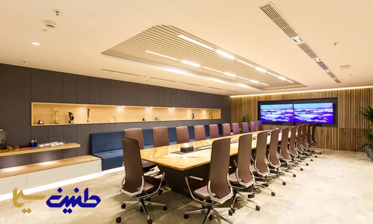 افزایش بهره_وری جلسات کاری با سالن کنفرانس استاندارد