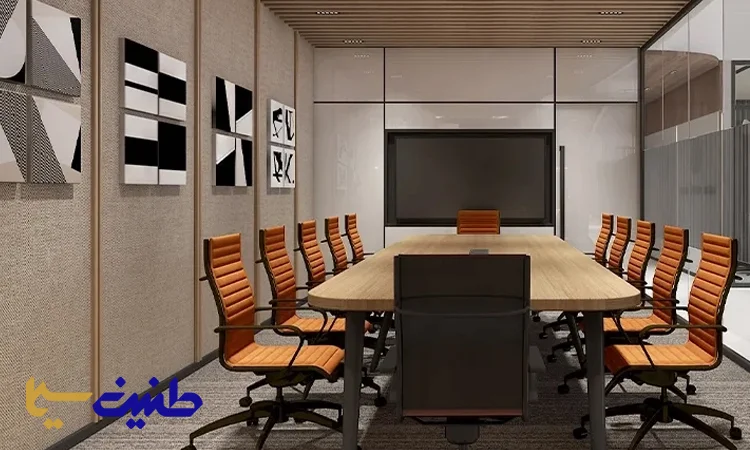 طراحی حرفه_ای سالن کنفرانس؛ عامل پنهان موفقیت جلسات سازمانی