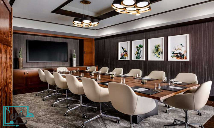 انواع چیدمان سالن کنفرانس بر اساس استاندارد