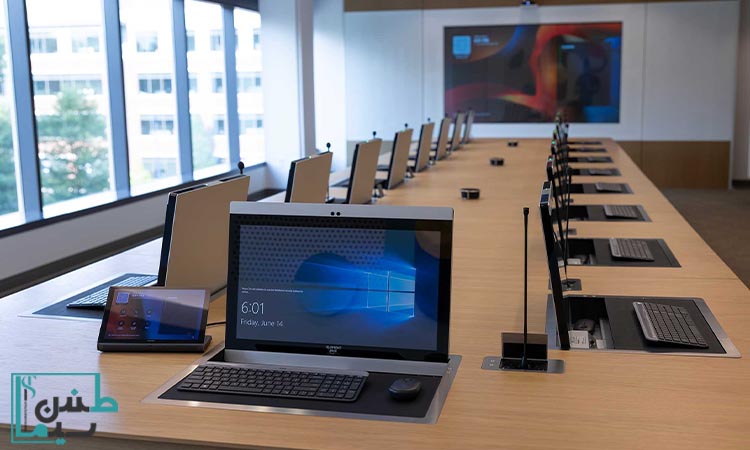 ویژگی های مانیتور رومیزی سالن جلسات