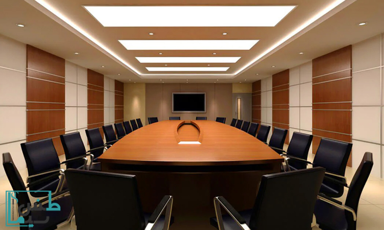 ابعاد اتاق کنفرانس چقدر است؟