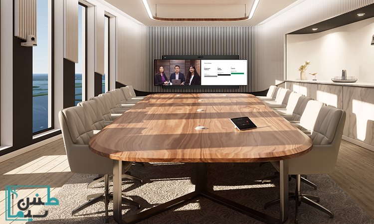 نمونه راهکارهای نوین برای تجهیز سالن جلسات کوچک و بزرگ