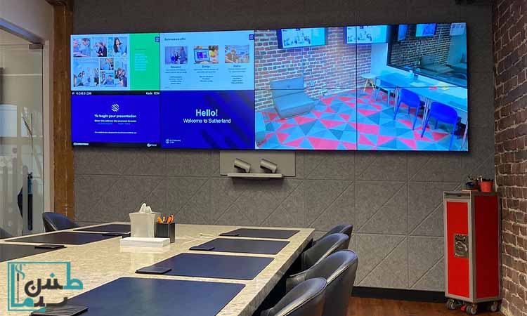 ویژگی های ویدئووال مناسب برای سالن کنفرانس