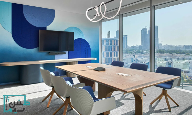 استانداردهای طلایی در چیدمان سالن کنفرانس مدرن و کاربردی