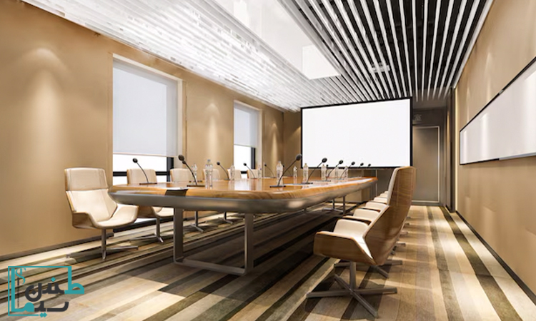 جدیدترین ترندهای طراحی اتاق کنفرانس مدرن و لوکس در سال ۲۰۲۵