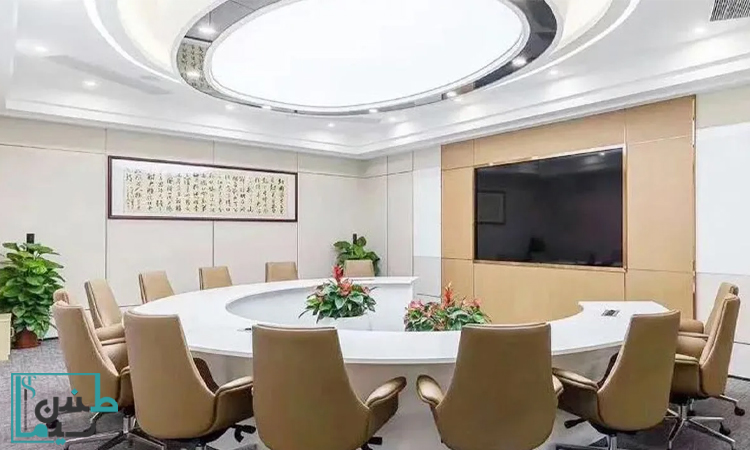 نقش رنگ و متریال در ایجاد حس حرفه‌ای و آرامش‌بخش