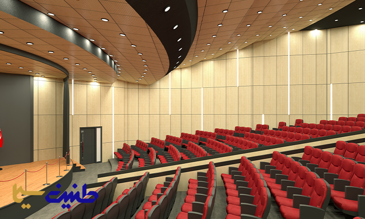 افزایش سرعت و دقت اجرا با شبیه‌سازی سه‌بعدی سالن‌های کنفرانس