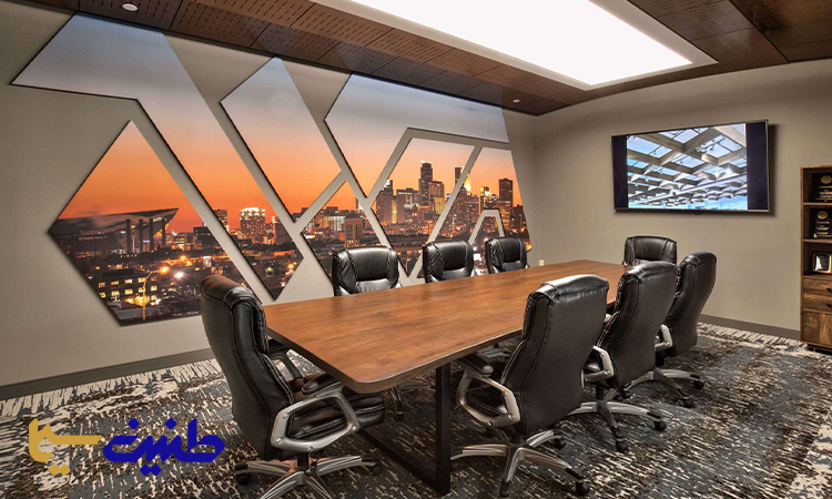 تحول دکوراسیون اداری با ایده‌های نوین طراحی اتاق کنفرانس