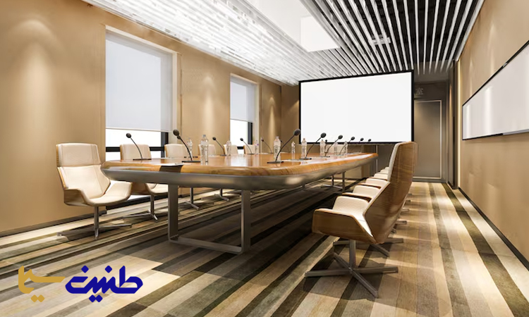 طراحی اتاق کنفرانس مدرن