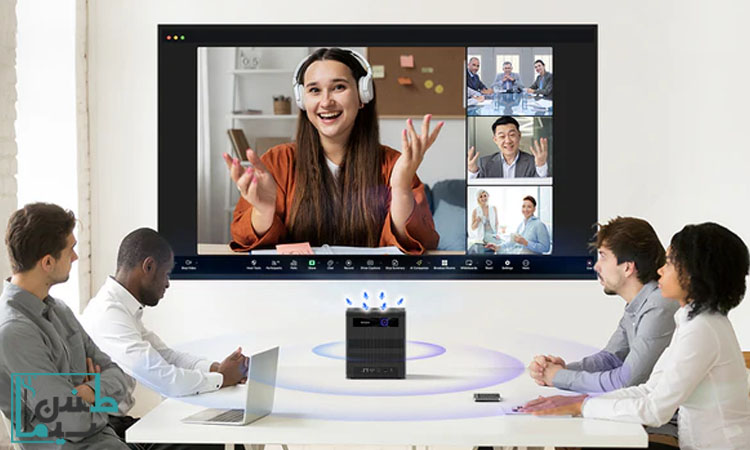 چگونه ویدئو پروژکتور جلسات، انتقال اطلاعات را آسان‌تر می‌کند